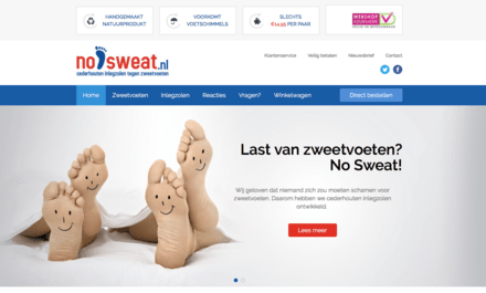 De Nosweat website