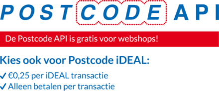 Postcode check App voor myShop